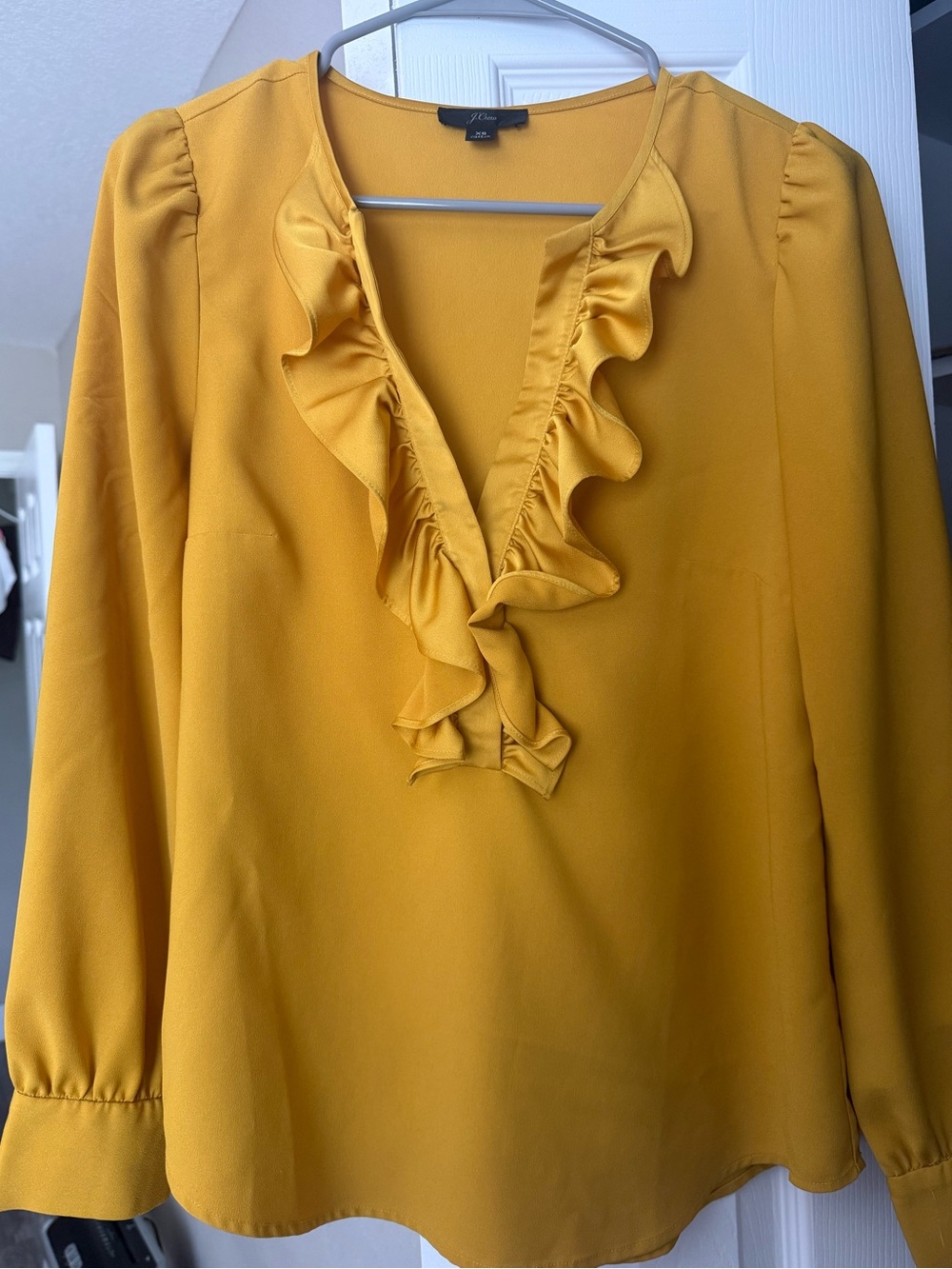 J.Crew Yellow Blouse